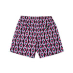 Pink Aztec Swim Trunks/ Athletic Shorts